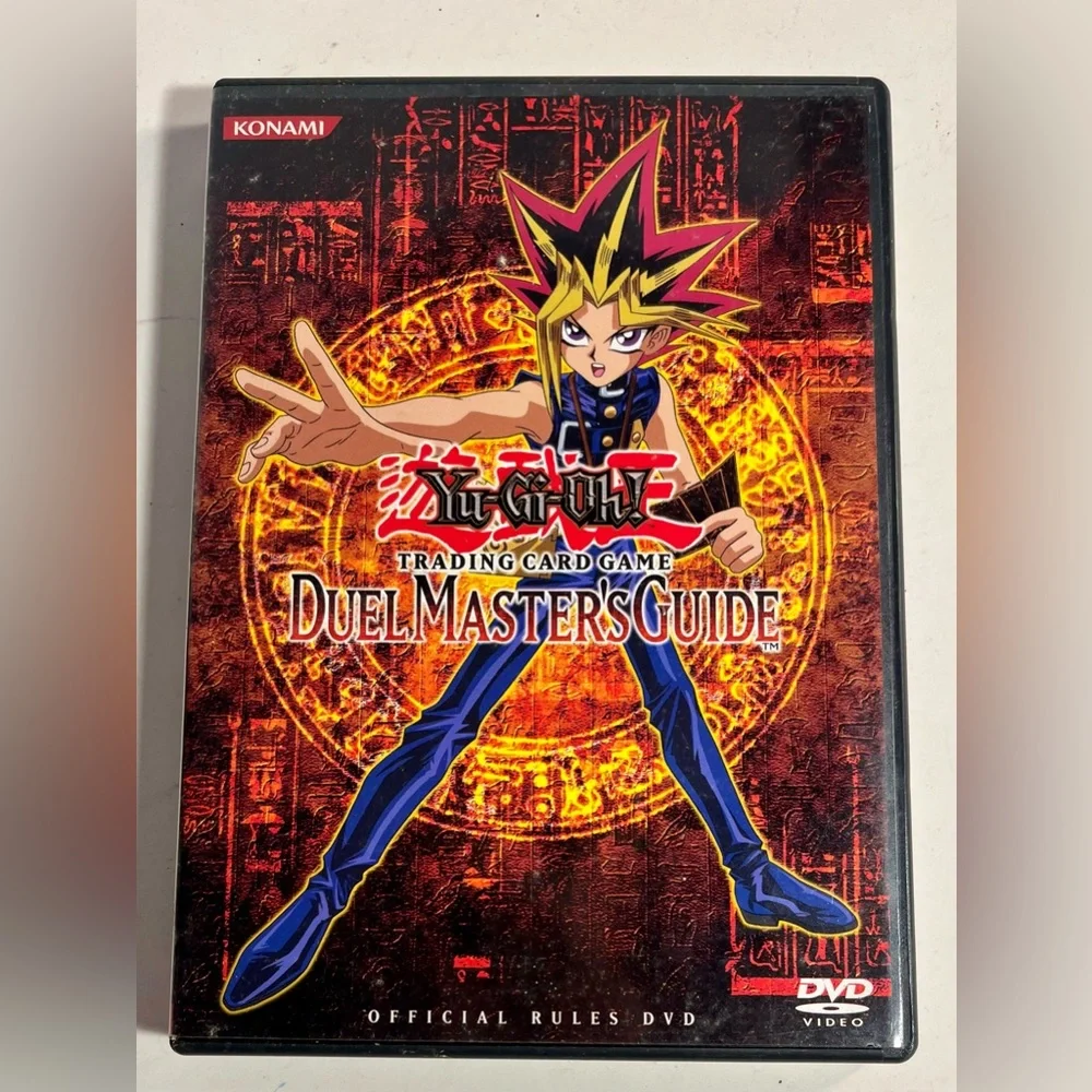 Yu-Gi-Oh Duel Masters Guide Official Rules DVD 1996 Konami Rare OOP